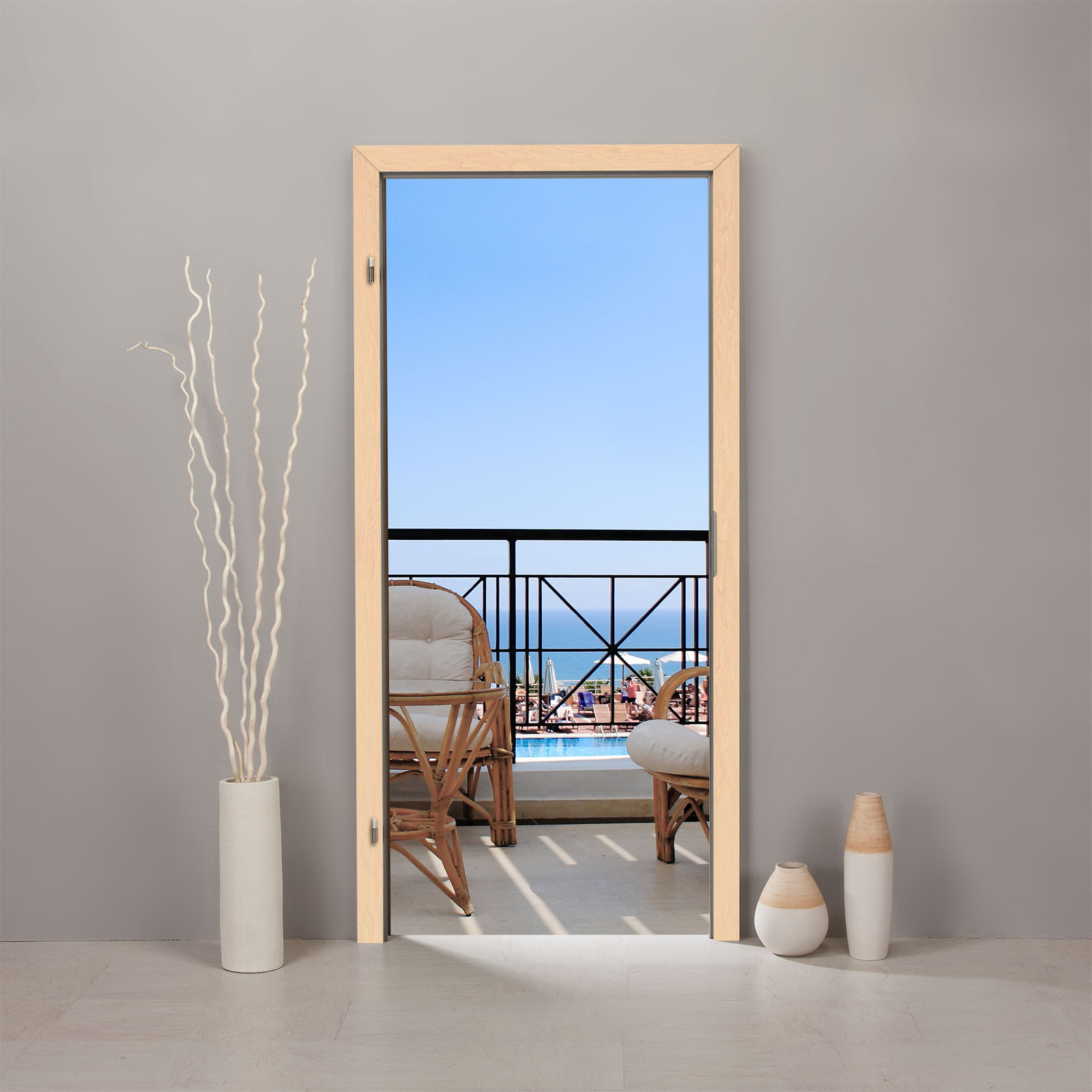 NebeneingangstUr Holz Mit Zarge ~ Modell Zarge ahorn Material Holz mit harter CPL Oberfläche Decor NebeneingangstUr Holz Mit Zarge ~ Modell Zarge ahorn Material Holz mit harter CPL Oberfläche Decor